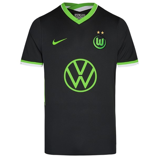 Tailandia Camiseta Wolfsburgo Segunda equipo 2020-21 Verde Marino